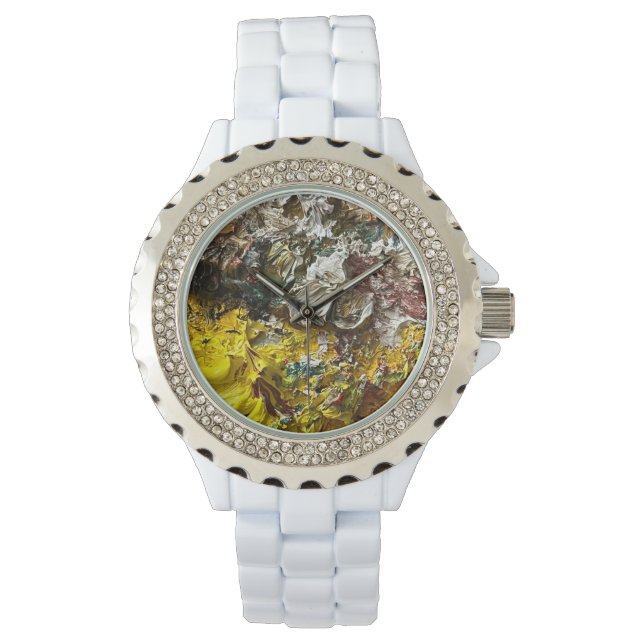 Relógio Paleta de artistas #1 (Frente)