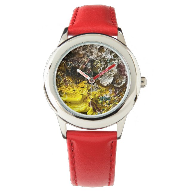 Relógio Paleta de artistas #1 (Frente)