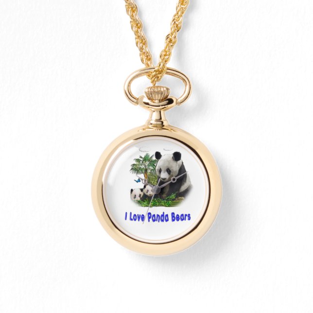 Relógio Panda Bears (Frente)