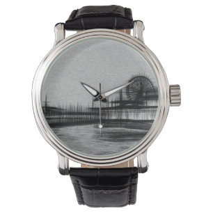 Relógio Papais noeis de ruído branco Monica Pier