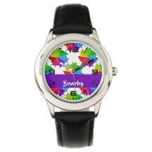 Papel colorido dobrado em branco