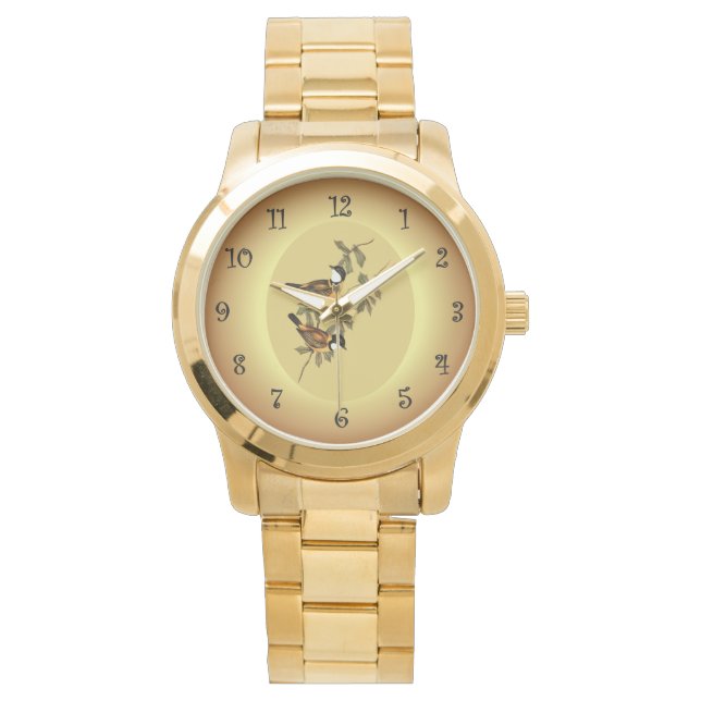 Relógio Paquicéfala de cauda negra ~ Elizabeth Gould 102 ~ (Frente)