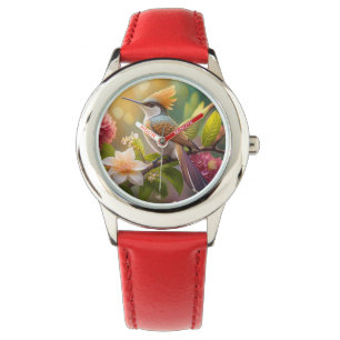 Relógio Pássaro da Fantasia Honeyeater do ouro Detido