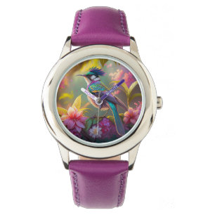 Relógio Pássaro Fantasia Pássaro-do-Sol Bastão-do-Arco-Pen