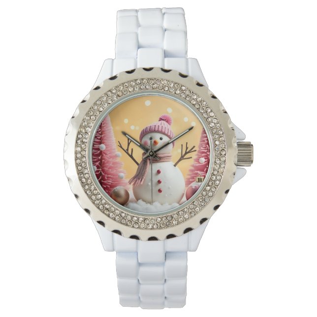 Relógio Pastel Christmas - eWatch Watch  (Frente)