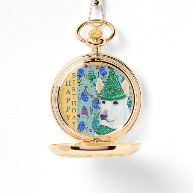 RELÓGIO PASTOR ALEMÃO (Frente)