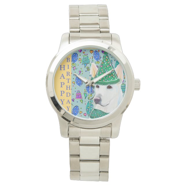 RELÓGIO PASTOR ALEMÃO (Frente)