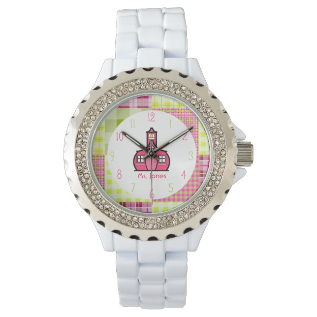 Relógio Patley & Pink Schoolhouse Watch (Frente)
