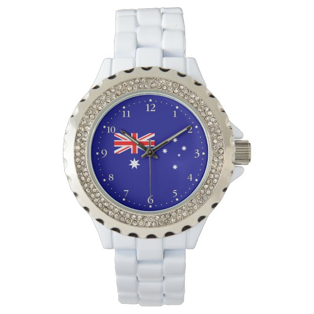 Relógio Patriotic Australian Flag Watch (Frente)