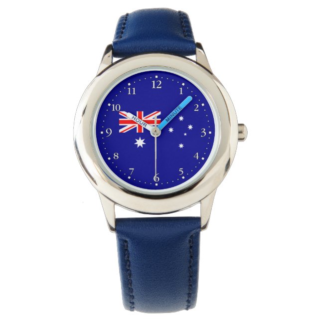 Relógio Patriotic Australian Flag Watch (Frente)