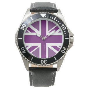 Relógio Patriótica British Union Jack Flag Watch