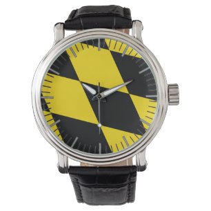 Relógio Patriótico, vigilância especial com bandeira de Mu