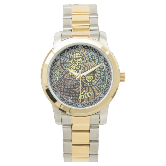 Relógio Patron Of Lost Items Santo Anthony Watch Two-Tone (Frente)