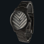 Relógio Pedra - Linhas<br><div class="desc">Pedra IX de Chariklia Zarris. Padrão com linhas repetitivas.</div>