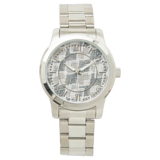 Relógio pele de cobra, Anaconda / (Frente)