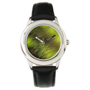 Relógio Penas Amarelas