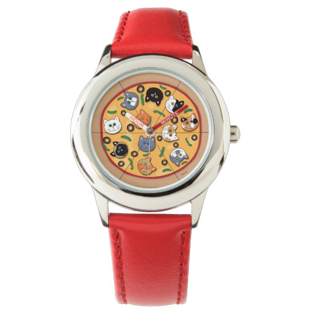 Relógio Peppurrroni Pizza Watch (Frente)