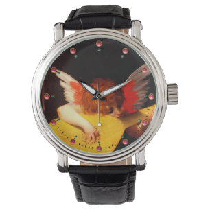 Relógio PEQUENO ÂNGULO JOGANDO Fazer DE Música LUTA Cherub