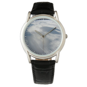 Relógio Pequenos Satélites Orbitam Acima De Uma Parte Da T