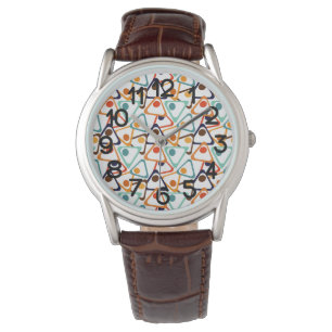 Relógio Pequenos triângulos dos 70 anos