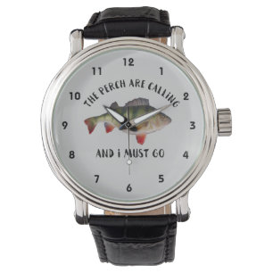 Relógio Perch Fisheries Quote Sports Watch