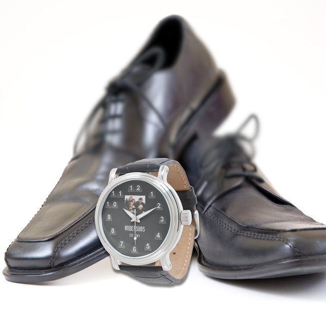 Relógio Personalização de Fotografia de Exibição do Número (Criador carregado)