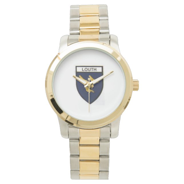 Relógio Personalizada Irish County Watches Co.Louth. (Frente)