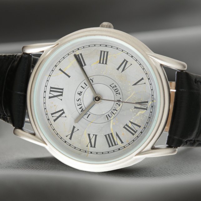 Relógio Personalizado com Numerais Romanos para El (Criador carregado)