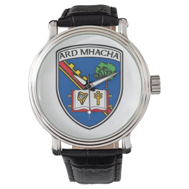 Relógio Personalizado Irish County Men's Watches Co.Armagh (Frente)
