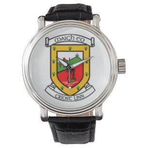 Relógio Personalizado Irish County Men's Watches Co.Mayo.