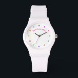 Relógio Personalizável - Escolha suas fontes / Adicionar n<br><div class="desc">Relógio Personalizável Único - Escolha / adicione seu plano de fundo e cores numéricas favoritos! Escolha / adicione seu texto / fontes / nome / data / imagem / imagem / logotipo ...  ou então :) ( Editar > Selecionar tudo > Escolher suas fontes favoritas )</div>