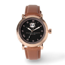 Personalized Floral Monogram for Newlyweds