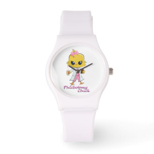 Relógio Phlebotomy Pintinho Watch White