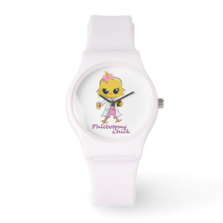 Relógio Phlebotomy Pintinho Watch White