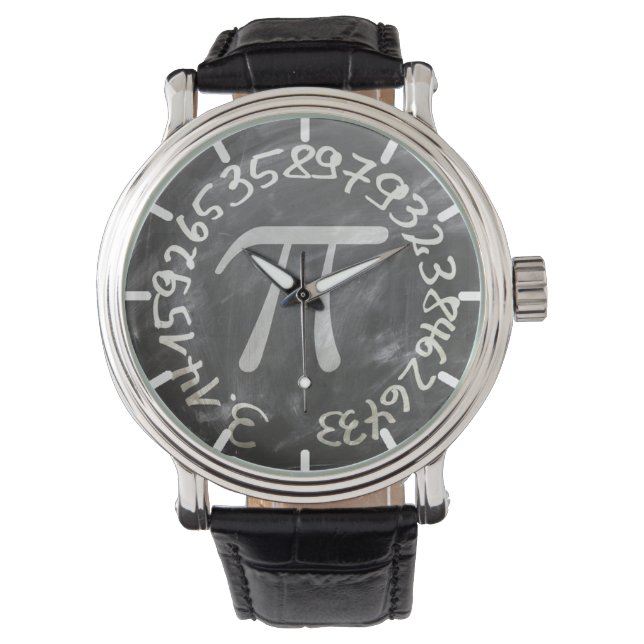 Relógio Pi Matemática Watch (Frente)