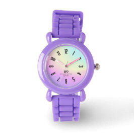Relógio PickleKids™ Gradient Peace & Love Purple Watch