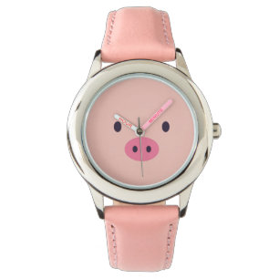 Relógio Pig Face Wristwatch