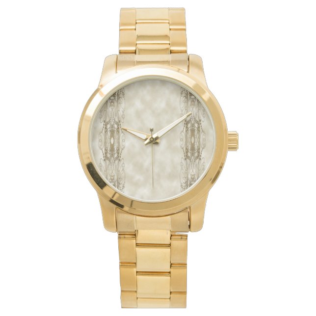 Relógio Pilares ouros (Frente)