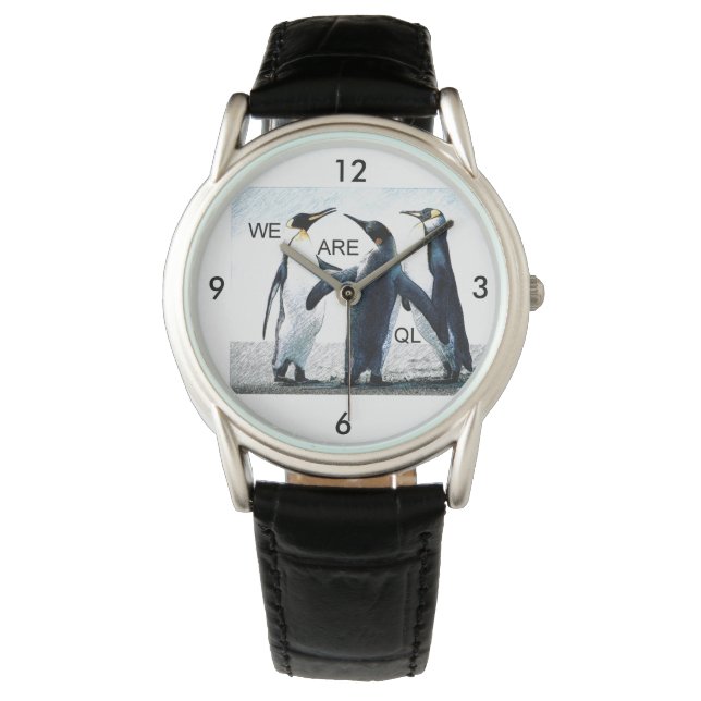 Relógio pinguins (Frente)