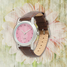 Relógio Pink Grunge Watch