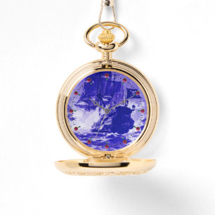 Relógio PIRATE Marinho BATALHA Náutica Azul