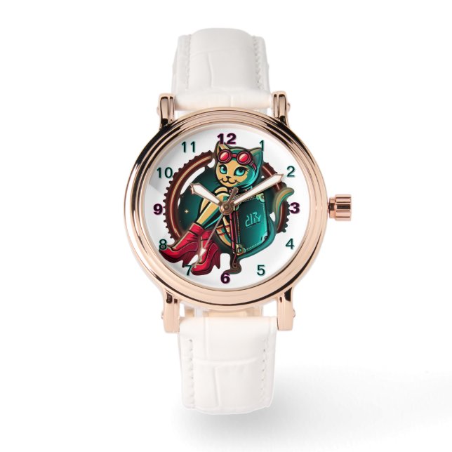 Relógio PM Watch Rosa - Escolha sua foto (Frente)