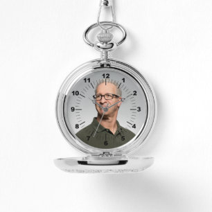 Relógio Pocket de prata - Personalizado