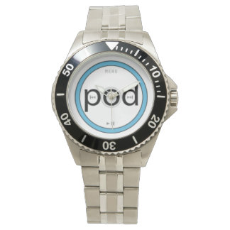 Relógio pod-e-Training Stainless Steel Watch