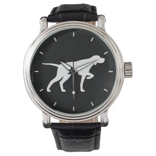 Relógio Pointer Dog Silhouette Wristwatch