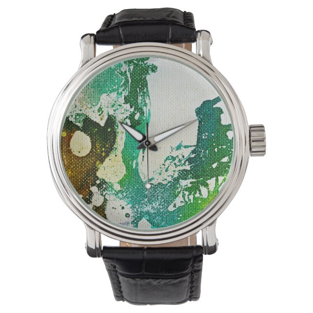 Relógio Polocromoptico nº 5 por Michael Moffa (Frente)