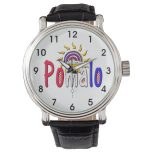 Relógio Pomalo - Relaxação Croata com Sol e Arco-íris
