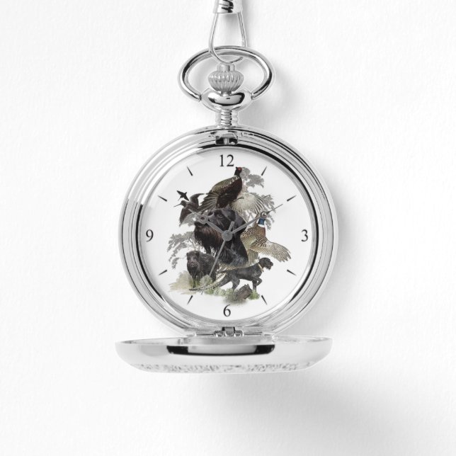 Relógio Ponteiro alemão Wirehaired (Frente)