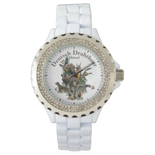 Relógio Ponteiro alemão Wirehaired