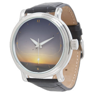 Relógio Por do sol sobre Sussex